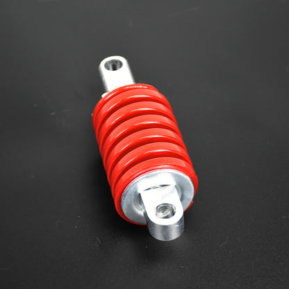 Sospensione posteriore generica a forma cilindrica filettata a molla rossa per accessori per scooter elettrici Boyueda